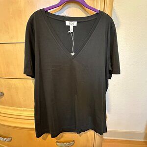 COS V-Neck Short Sleeve T